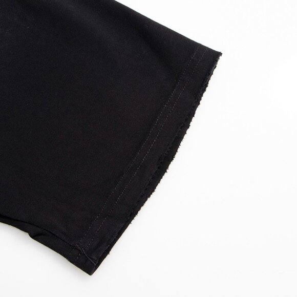 Vetements Black Short-Sleeved T-Shirt With Letter Embroidery - Picture 7 of 7